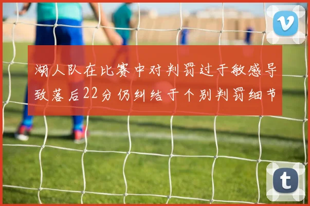 湖人队在比赛中对判罚过于敏感导致落后22分仍纠结于个别判罚细节